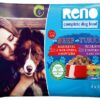 RENO Dog hovězí a krůta, kapsa 100 g (4 pack)