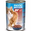RENO Cat hovězí, kousky 415 g