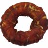 Kroužek buvolí obalený kachním masem JUKO Snacks 10 cm (6 ks)