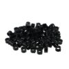 Kroužky zámkové plast 16 mm – černá
