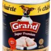 GRAND Superpremium Dog kuřecí s 1/4 kuřete, konzerva 850 g